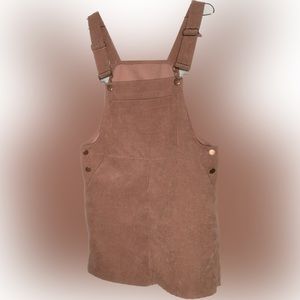Corduroy Overall Dress